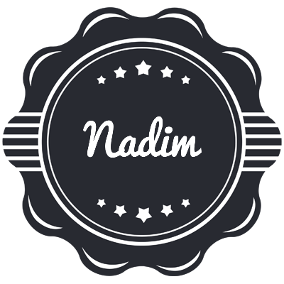 Nadim badge logo