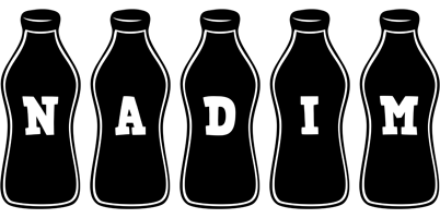 Nadim bottle logo
