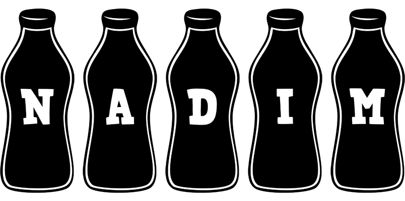 Nadim bottle logo