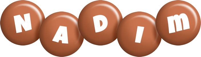 Nadim candy-brown logo