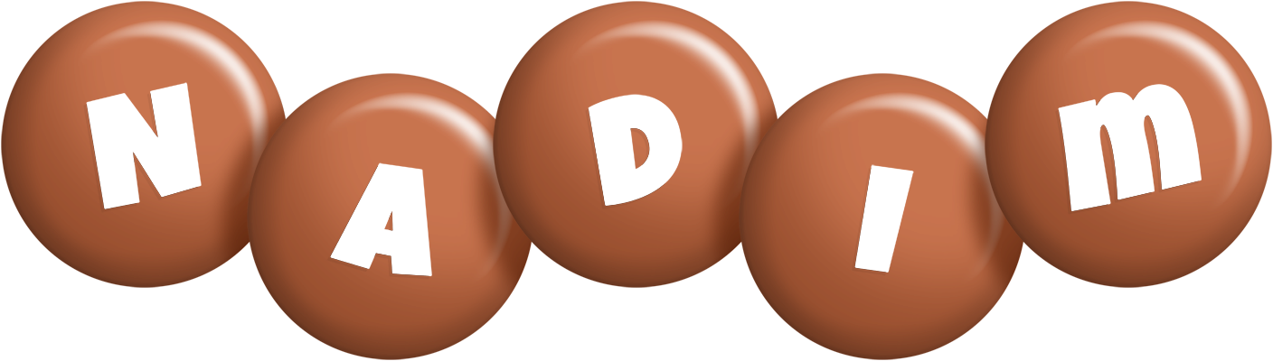 Nadim candy-brown logo