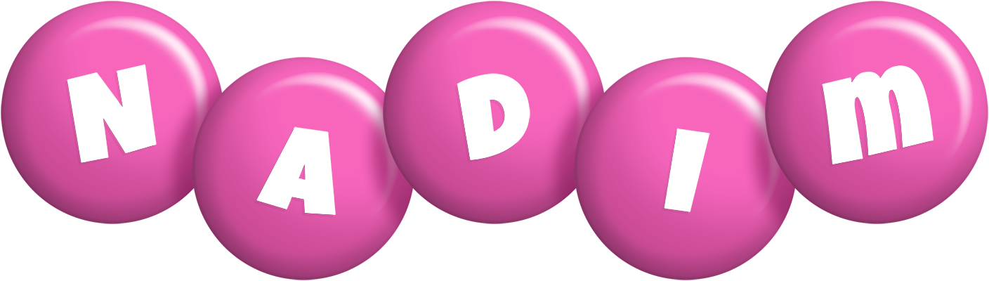Nadim candy-pink logo