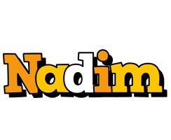 Nadim cartoon logo