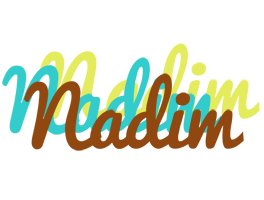 Nadim cupcake logo