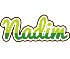 Nadim golfing logo