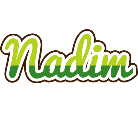 Nadim golfing logo