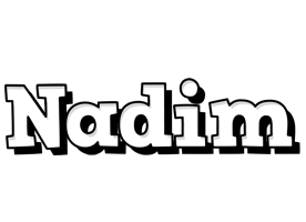 Nadim snowing logo
