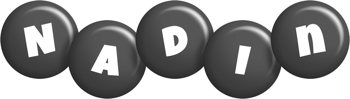 Nadin candy-black logo