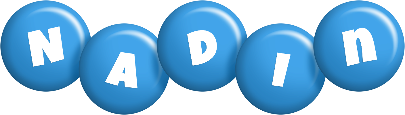 Nadin candy-blue logo