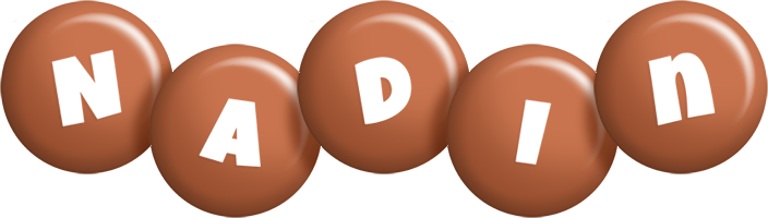 Nadin candy-brown logo