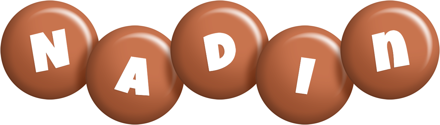 Nadin candy-brown logo