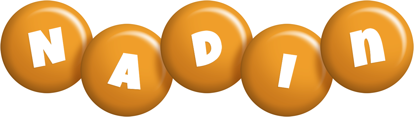 Nadin candy-orange logo