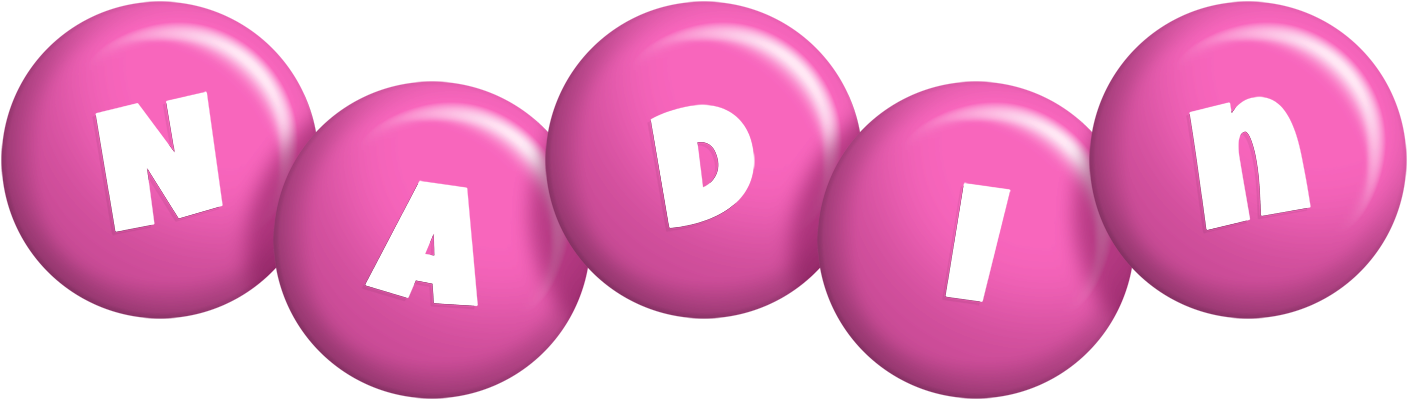 Nadin candy-pink logo