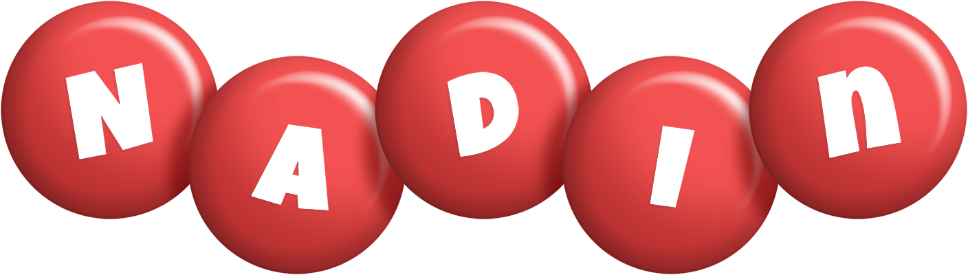 Nadin candy-red logo