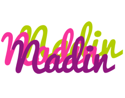 Nadin flowers logo