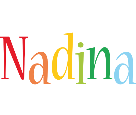Nadina birthday logo