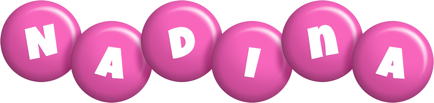Nadina candy-pink logo