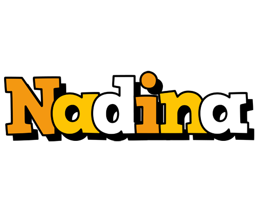 Nadina cartoon logo