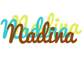 Nadina cupcake logo