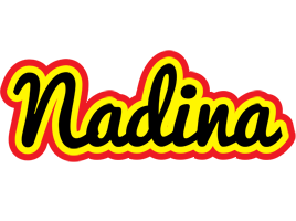 Nadina flaming logo