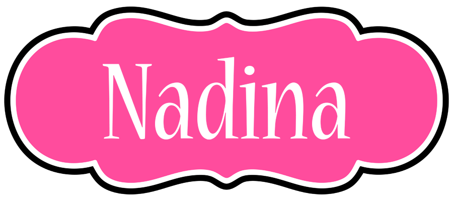Nadina invitation logo