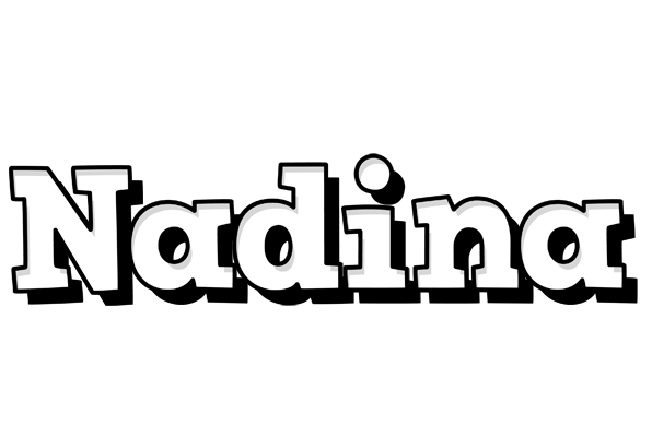 Nadina snowing logo