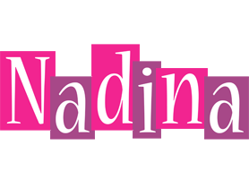 Nadina whine logo