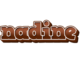 Nadine brownie logo