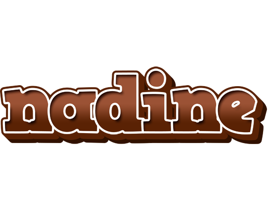 Nadine brownie logo