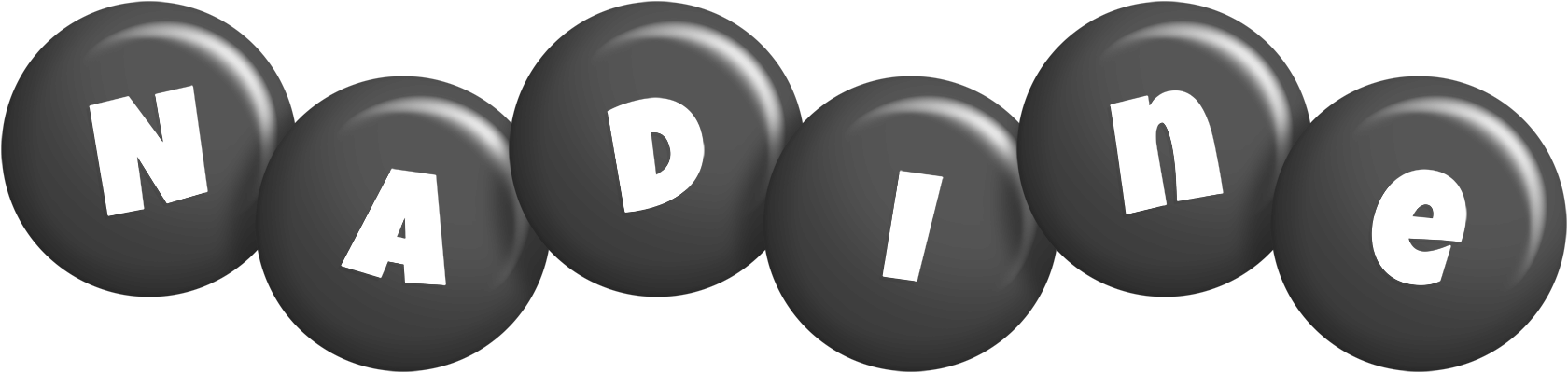 Nadine candy-black logo