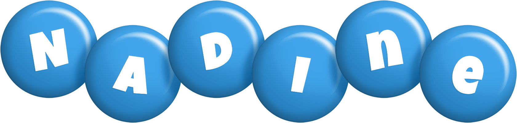 Nadine candy-blue logo