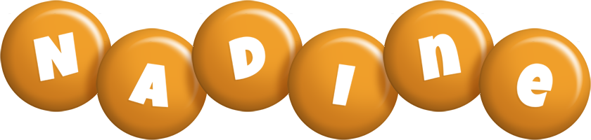 Nadine candy-orange logo