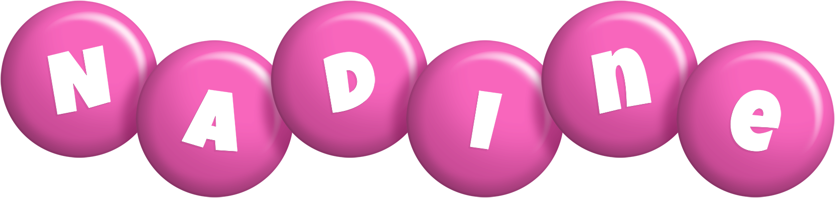 Nadine candy-pink logo