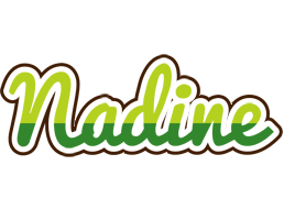 Nadine golfing logo