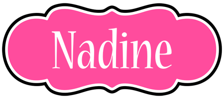 Nadine invitation logo