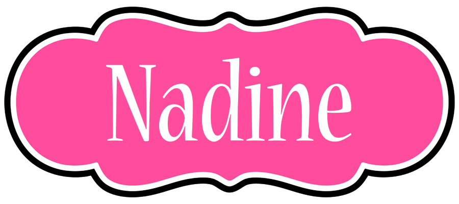 Nadine invitation logo