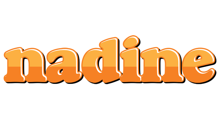 Nadine orange logo
