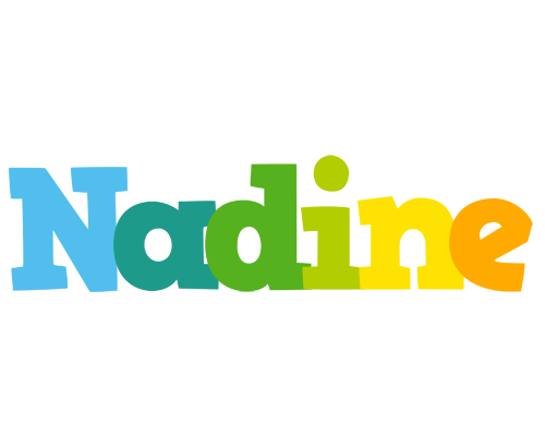 Nadine rainbows logo