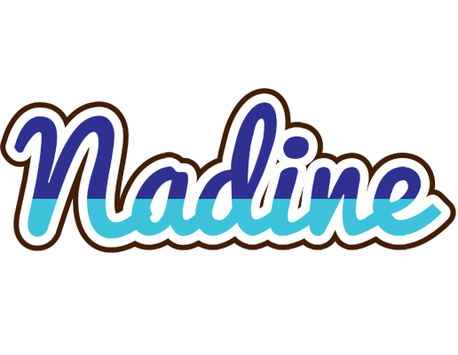 Nadine raining logo