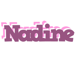 Nadine relaxing logo