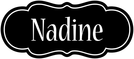 Nadine welcome logo