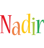 Nadir birthday logo