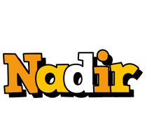 Nadir cartoon logo