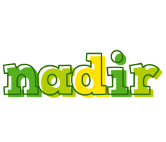 Nadir juice logo