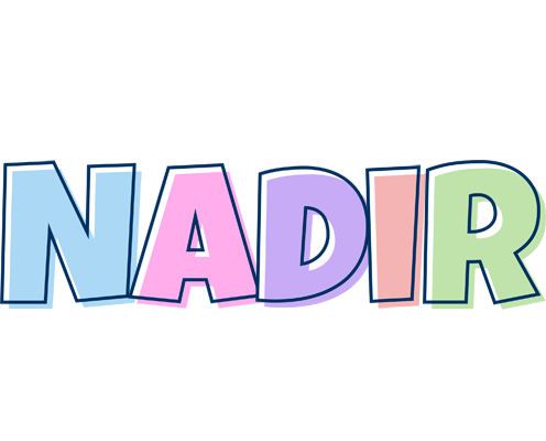 Nadir pastel logo