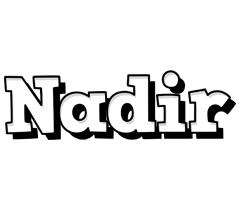 Nadir snowing logo