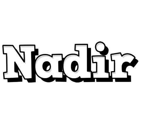 Nadir snowing logo