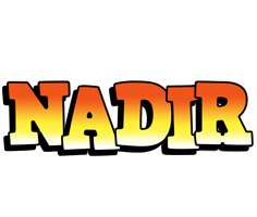 Nadir sunset logo