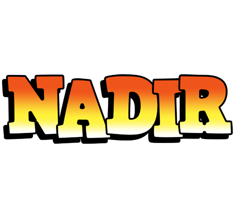 Nadir sunset logo