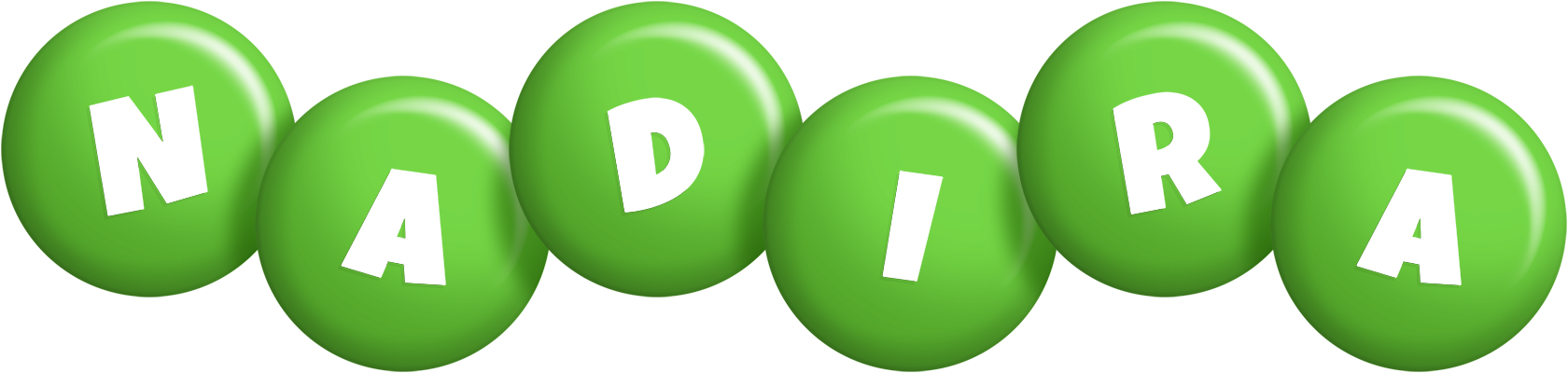 Nadira candy-green logo